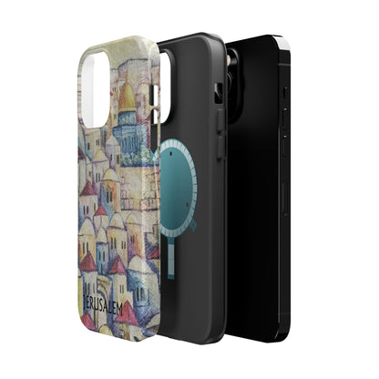Jerusalem city  Iphone Magnetic Tough Cases