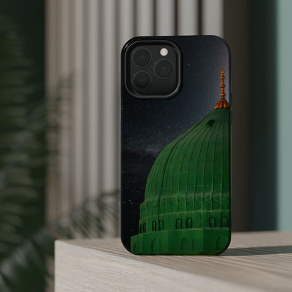 Green Dome  Design Iphone Magnetic Tough Cases