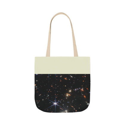 Deep Space Early Universe Canvas Tote Bag, 3-Color Straps