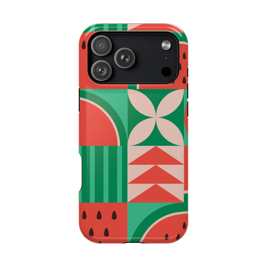 Summer Watermelon 🍉 Design Iphone Magnetic Tough Case
