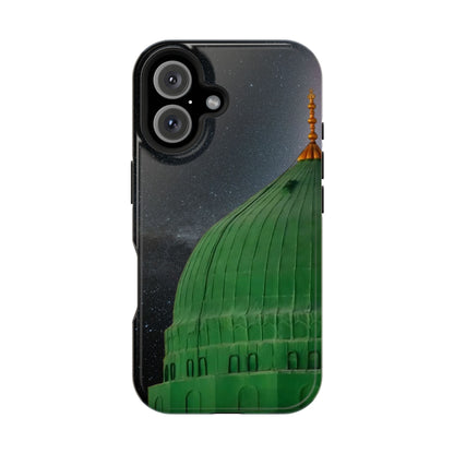 Green Dome  Design Iphone Magnetic Tough Cases