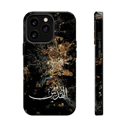 Jerusalem from Space - City of Barakah - Iphone Magnetic Tough Cases