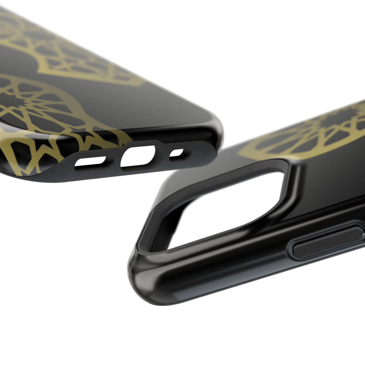 Grey and Gold Sandala Design Iphone Magnetic Tough Cases