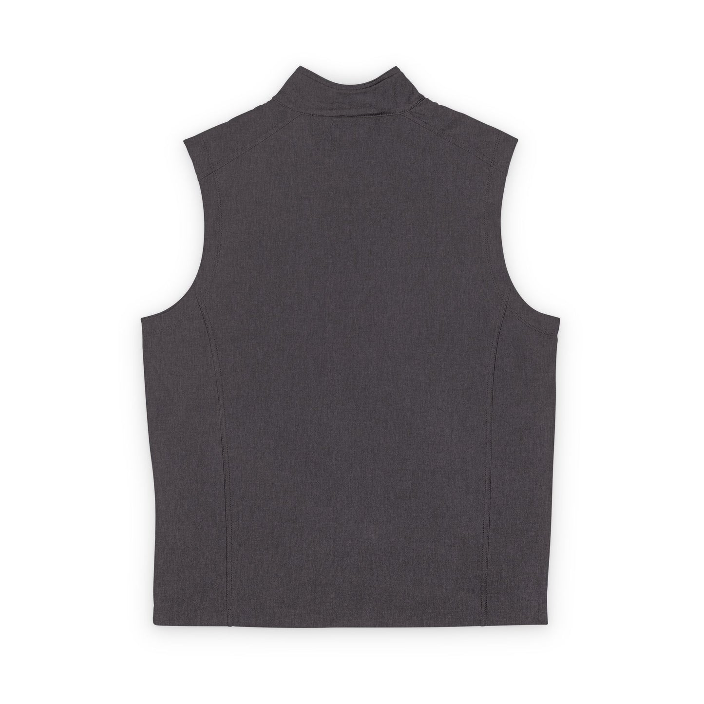 Men's Soft Shell Vest — Neon Green Sandala Logo Embroidered