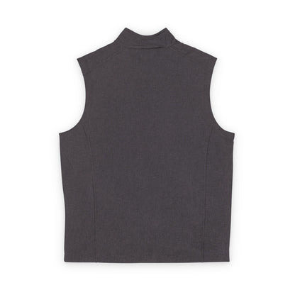 Men's Soft Shell Vest — Neon Green Sandala Logo Embroidered