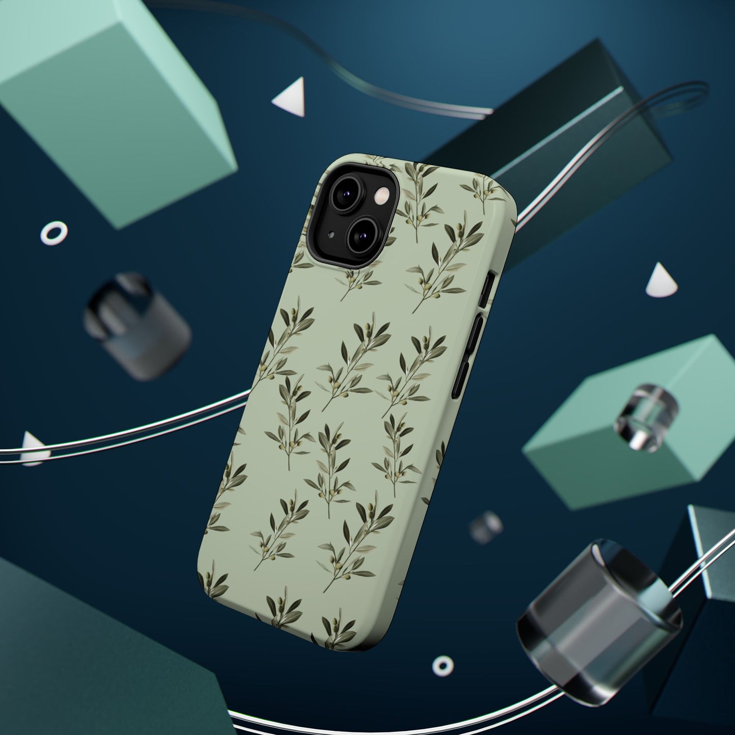 Olive 🫒 branches  - Iphone Magnetic Tough Case