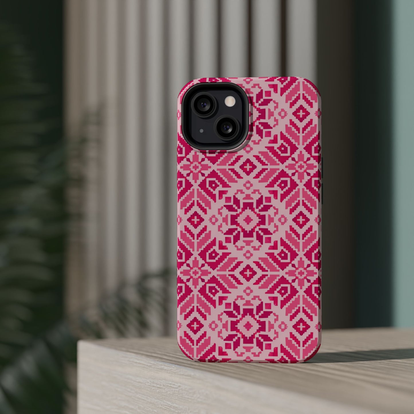 Pink Tatriz  Design - Iphone Magnetic Tough Case
