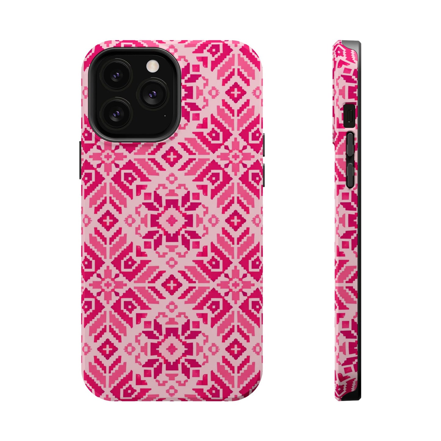Pink Tatriz  Design - Iphone Magnetic Tough Case