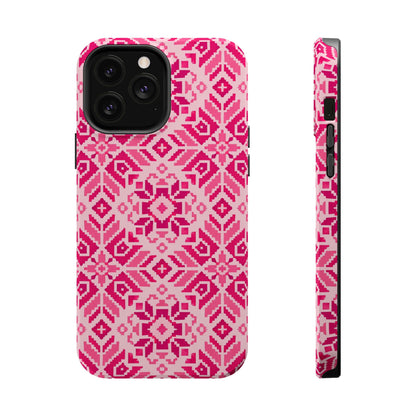 Pink Tatriz  Design - Iphone Magnetic Tough Case