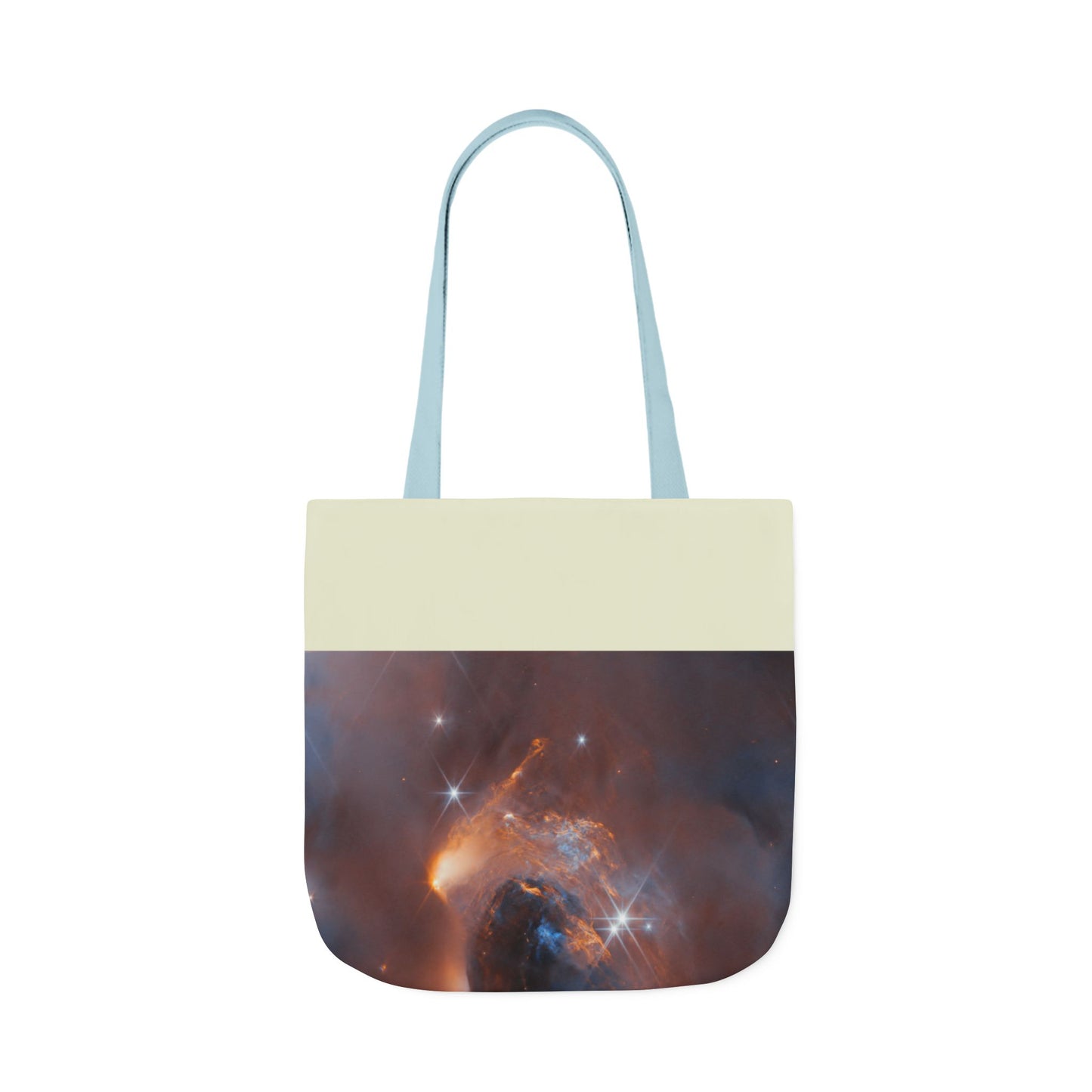 New-Born Star Canvas Tote Bag, 3-Color Straps