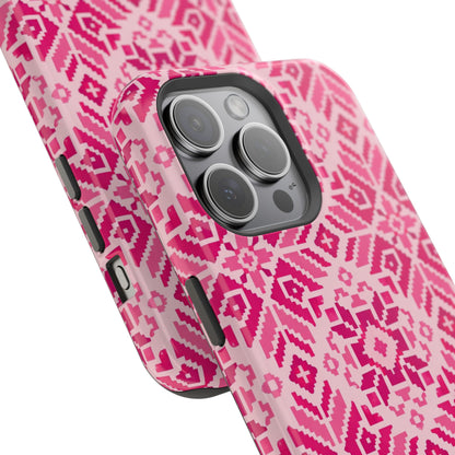 Pink Tatriz  Design - Iphone Magnetic Tough Case