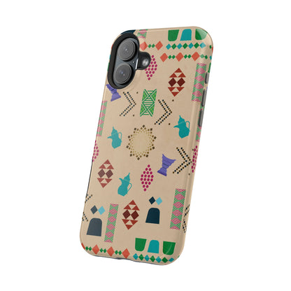 Arabian symbols  Design - Iphone Magnetic Tough Case