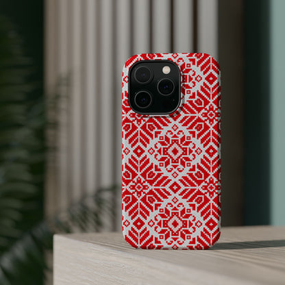 Red Tatriz  Design - Iphone Magnetic Tough Case