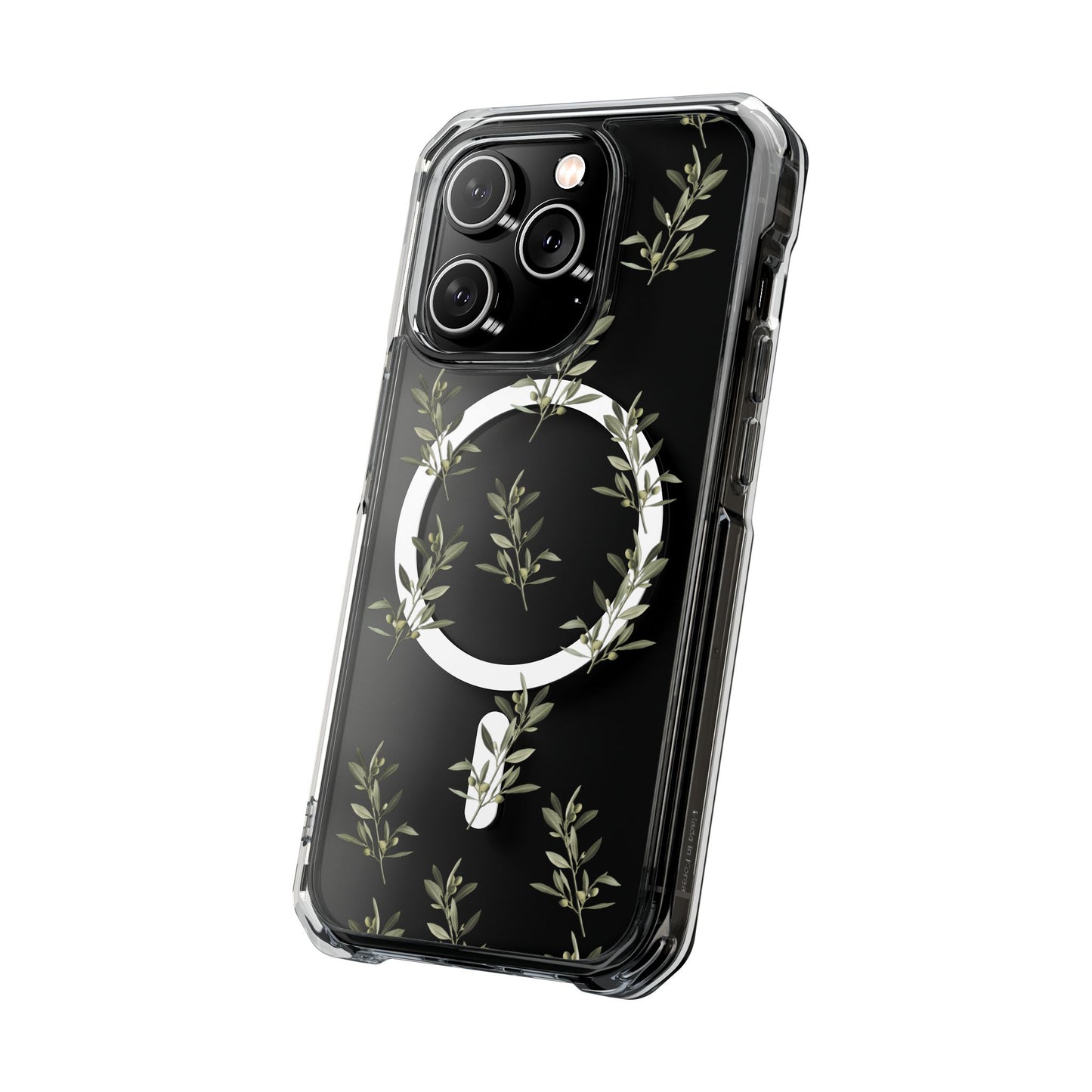 Olive Branch  MagSafe Clear Phone Case