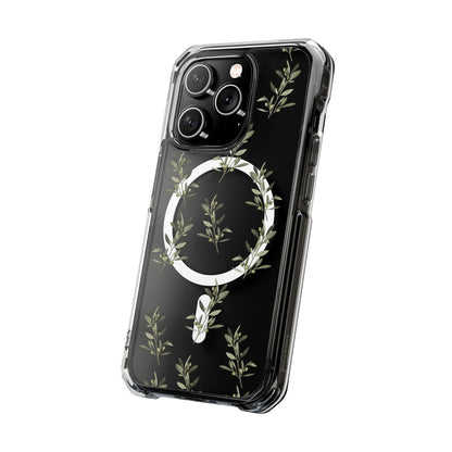 Olive Branch  MagSafe Clear Phone Case
