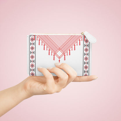 Red Shmagh designs  Mini Clutch Bag