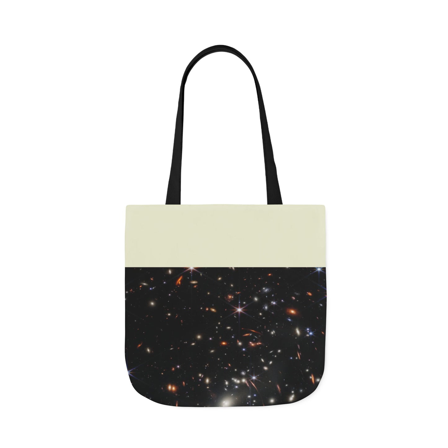 Deep Space Early Universe Canvas Tote Bag, 3-Color Straps