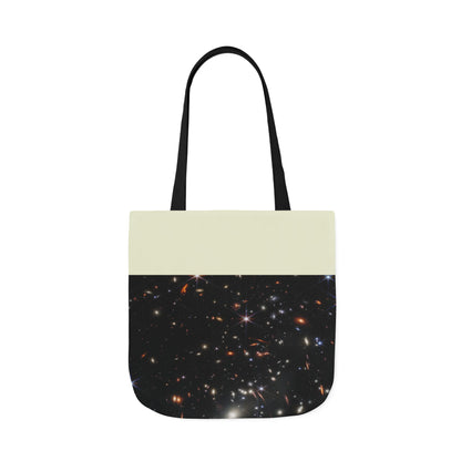 Deep Space Early Universe Canvas Tote Bag, 3-Color Straps