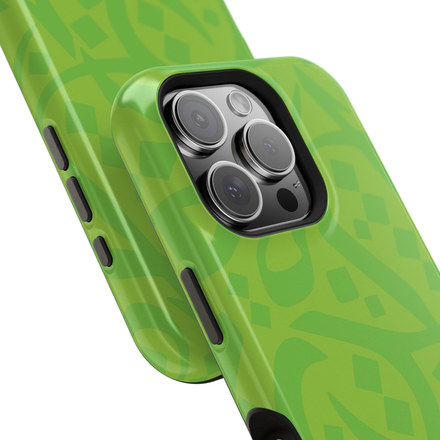Green calligraphy Design - Iphone Magnetic Tough Case