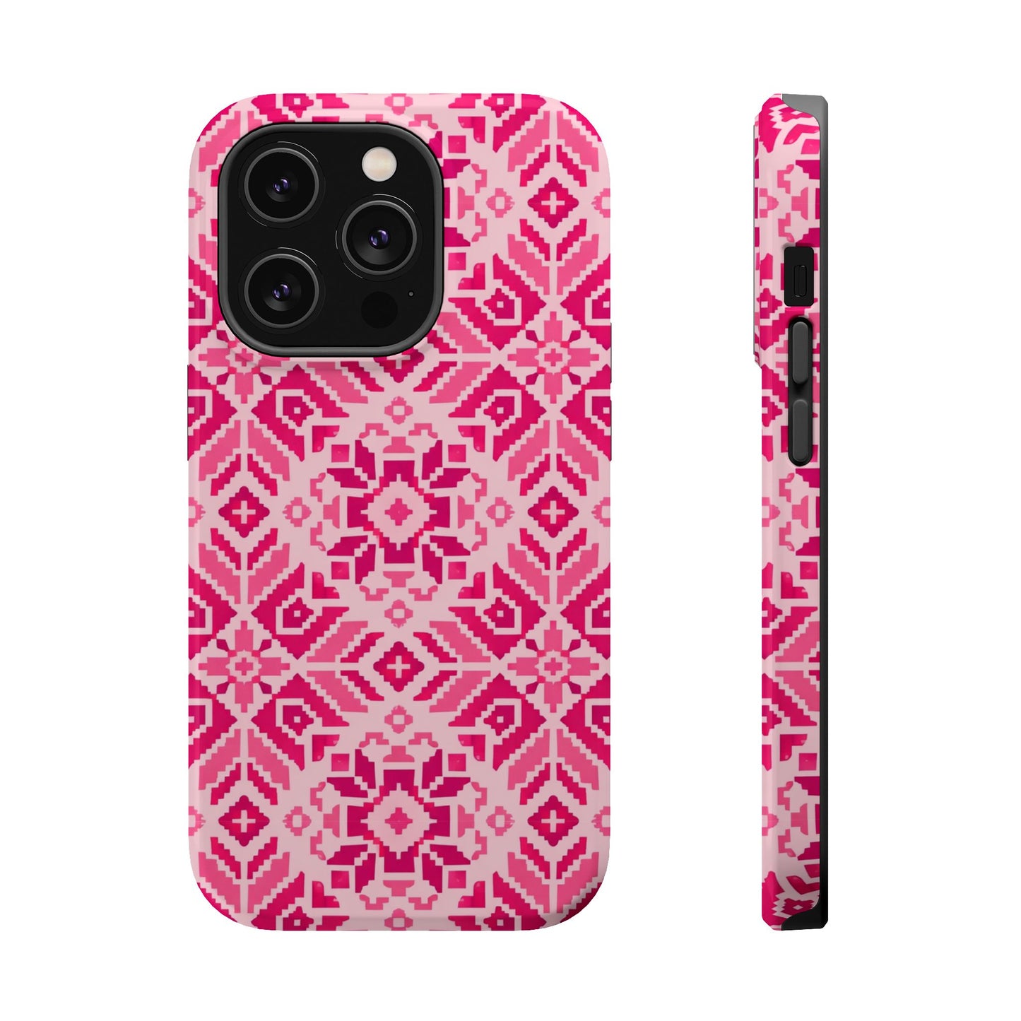 Pink Tatriz  Design - Iphone Magnetic Tough Case