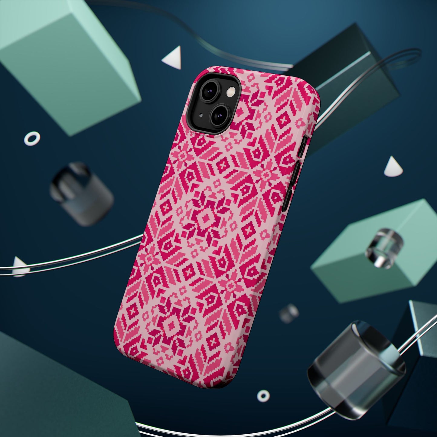 Pink Tatriz  Design - Iphone Magnetic Tough Case