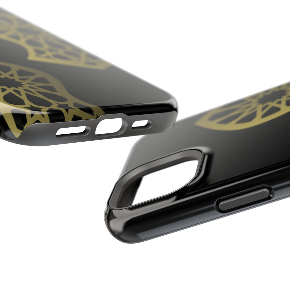 Grey and Gold Sandala Design Iphone Magnetic Tough Cases