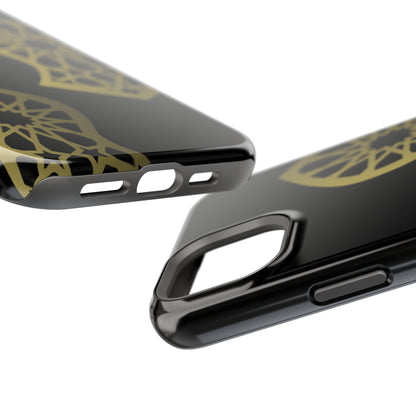 Grey and Gold Sandala Design Iphone Magnetic Tough Cases
