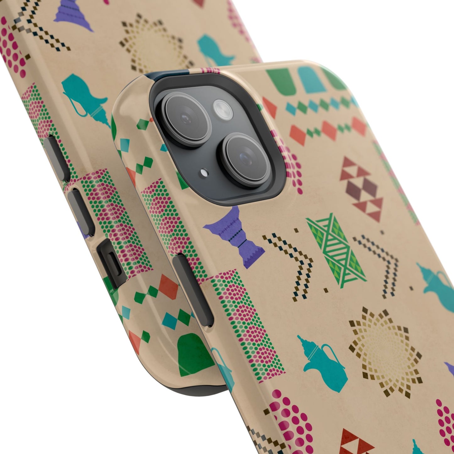 Arabian symbols  Design - Iphone Magnetic Tough Case