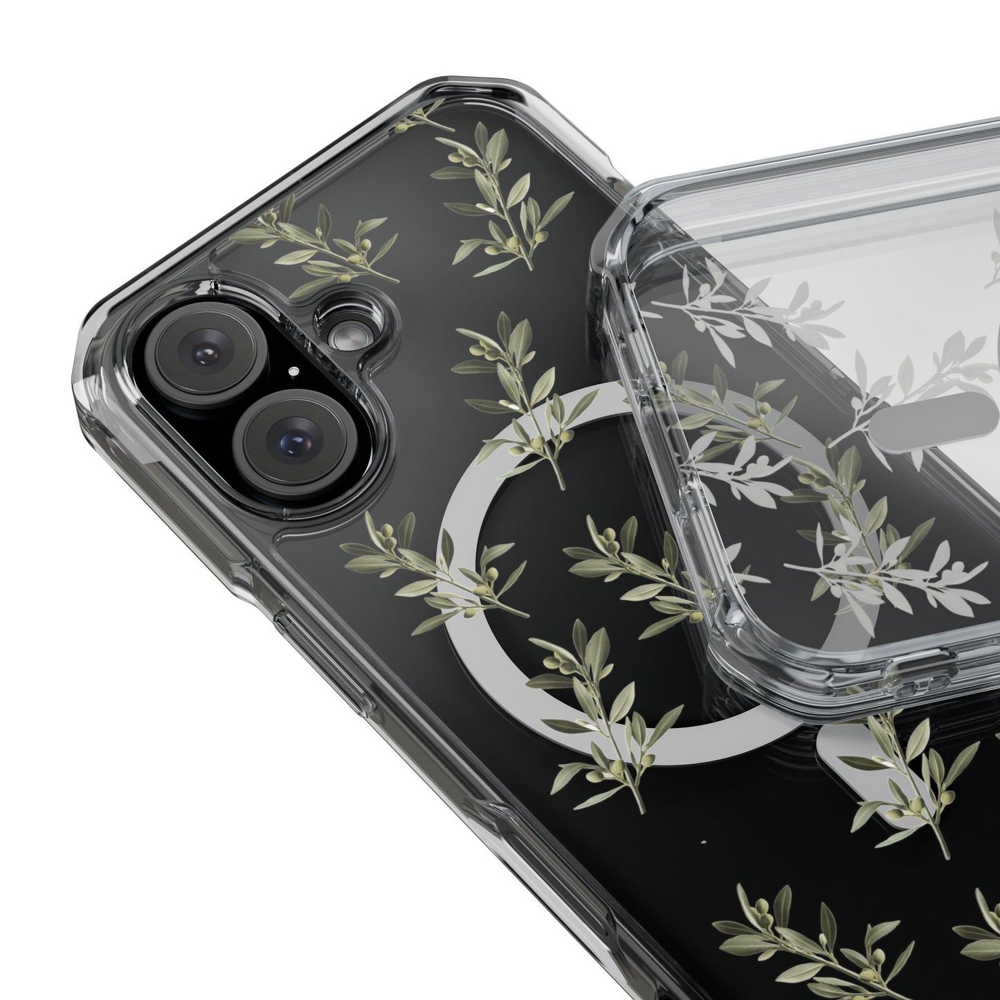Olive Branch  MagSafe Clear Phone Case