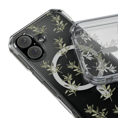 Olive Branch  MagSafe Clear Phone Case