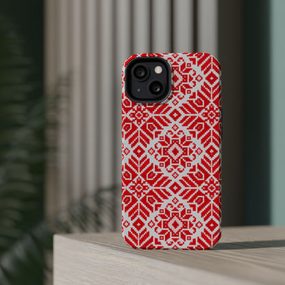 Red Tatriz  Design - Iphone Magnetic Tough Case