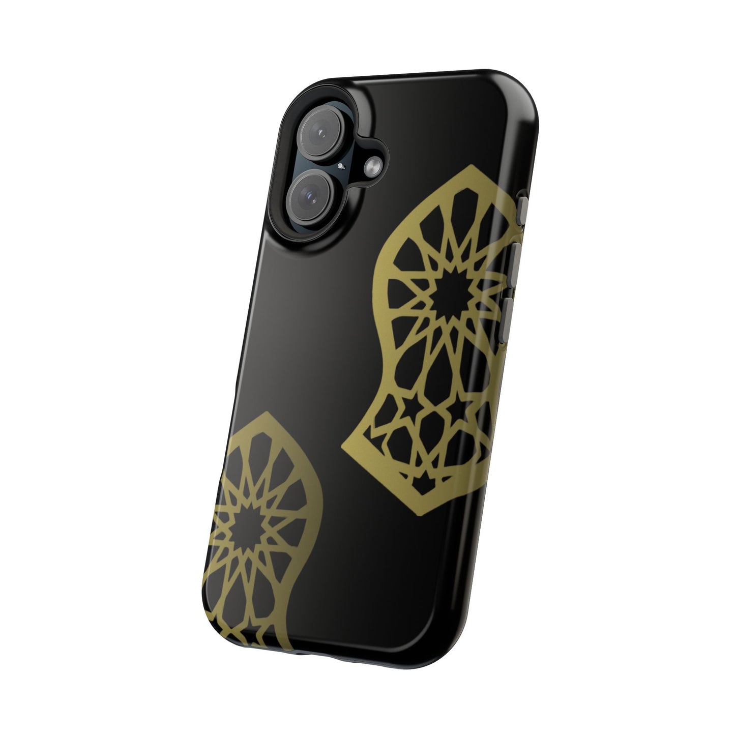 Grey and Gold Sandala Design Iphone Magnetic Tough Cases
