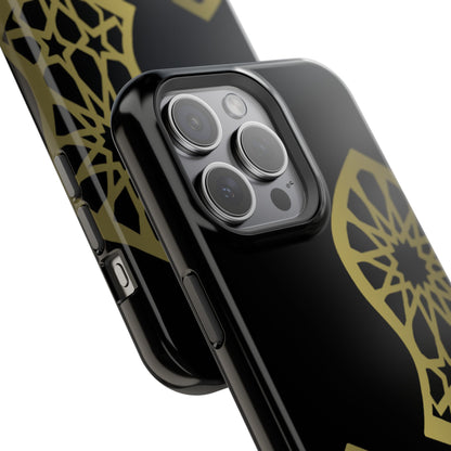 Grey and Gold Sandala Design Iphone Magnetic Tough Cases