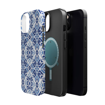 Blue Tatriz  Design - Iphone Magnetic Tough Case