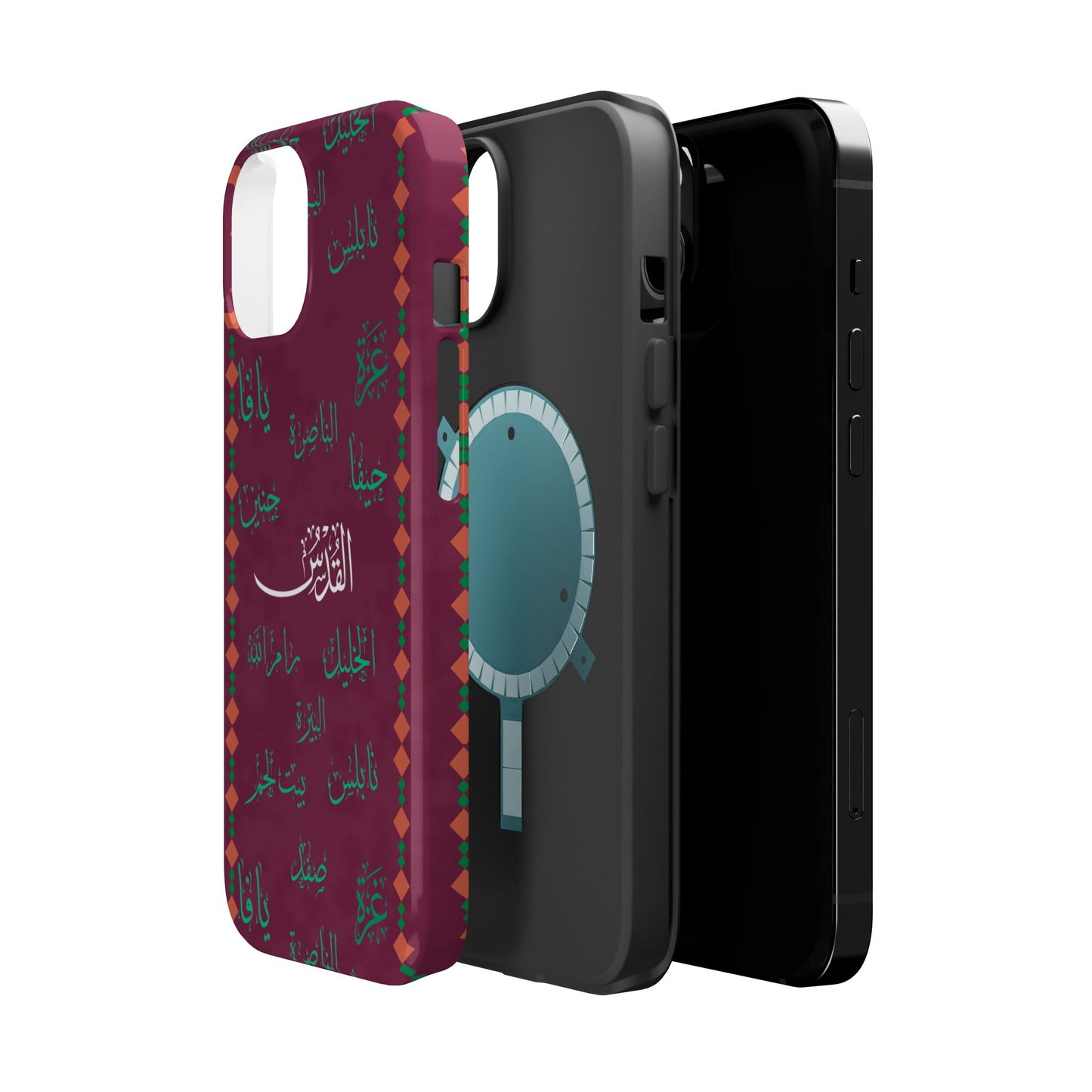 Palestinian Cities  Design - Iphone Magnetic Tough Case