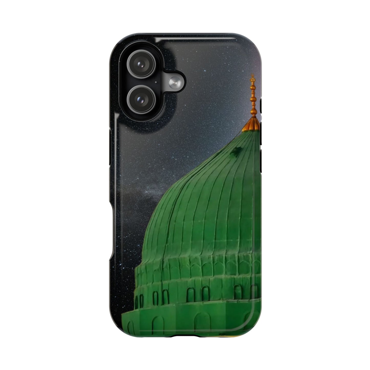 Green Dome  Design Iphone Magnetic Tough Cases