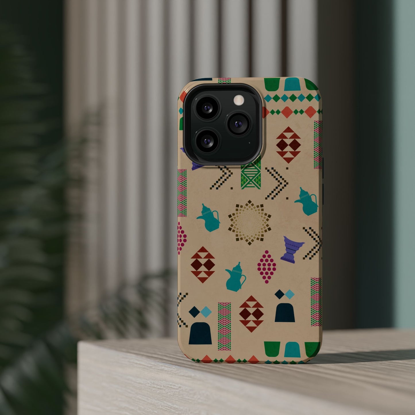Arabian symbols  Design - Iphone Magnetic Tough Case