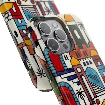 Jerusalem City Design Iphone Magnetic Tough Case