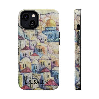 Jerusalem city  Iphone Magnetic Tough Cases