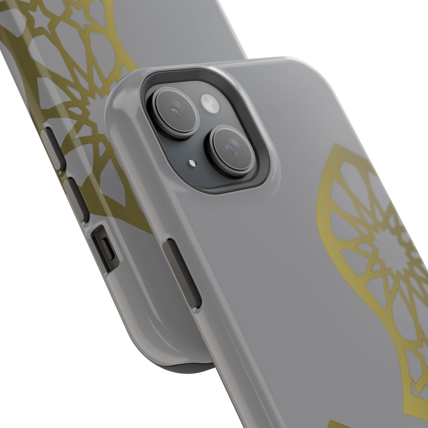 Grey and Gold Sandala Design Iphone Magnetic Tough Cases