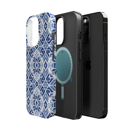 Blue Tatriz  Design - Iphone Magnetic Tough Case