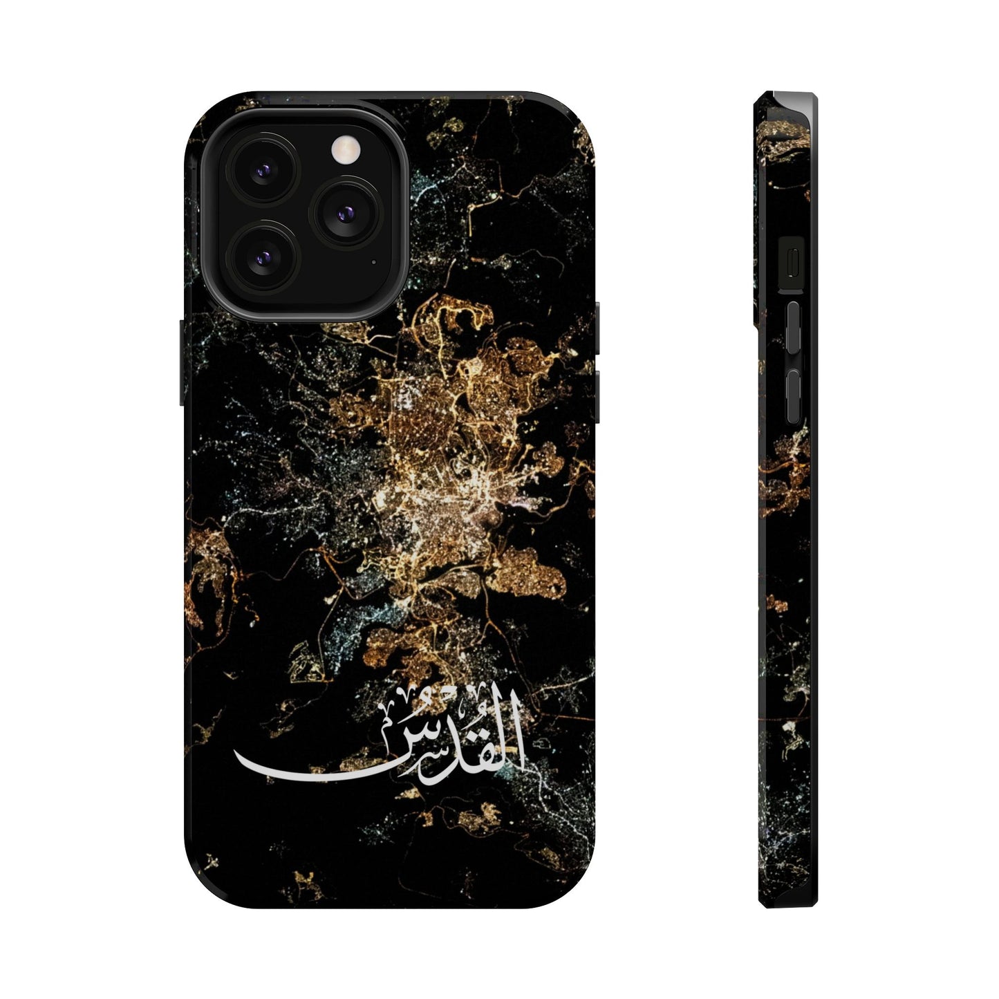 Jerusalem from Space - City of Barakah - Iphone Magnetic Tough Cases