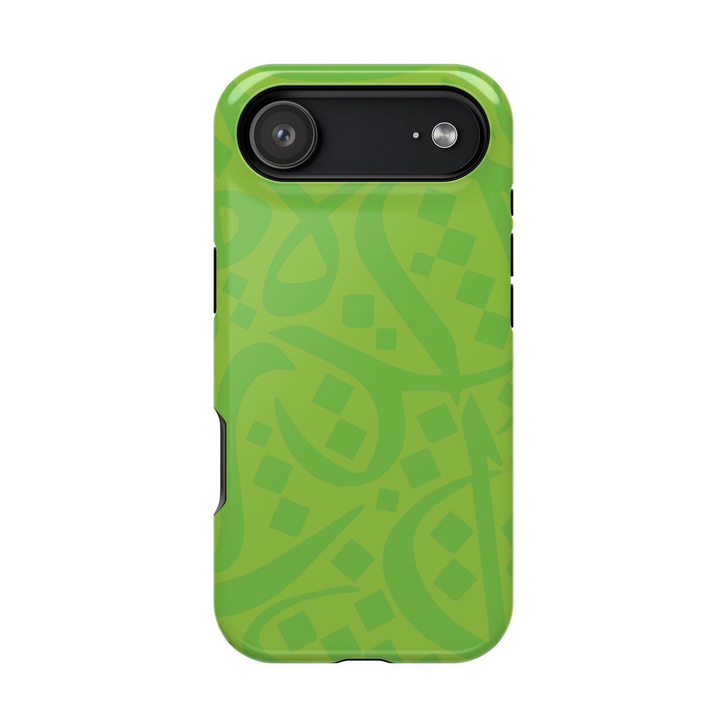 Green calligraphy Design - Iphone Magnetic Tough Case