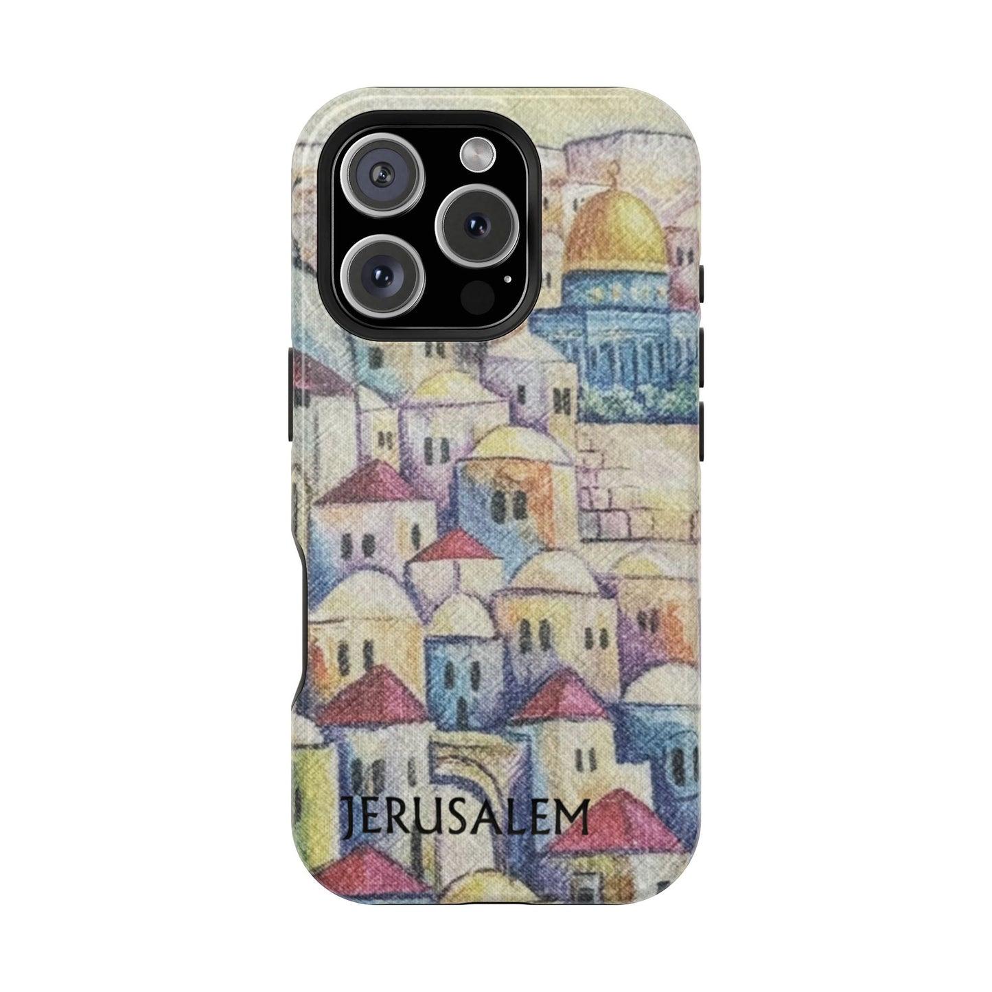 Jerusalem city  Iphone Magnetic Tough Cases