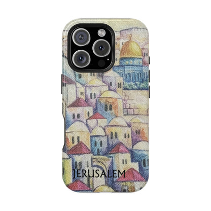 Jerusalem city  Iphone Magnetic Tough Cases