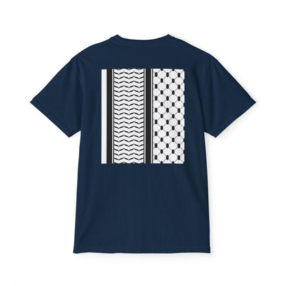 Hattah Black and White Stylish Graphic Pocket T-Shirt | Unisex| More Colors