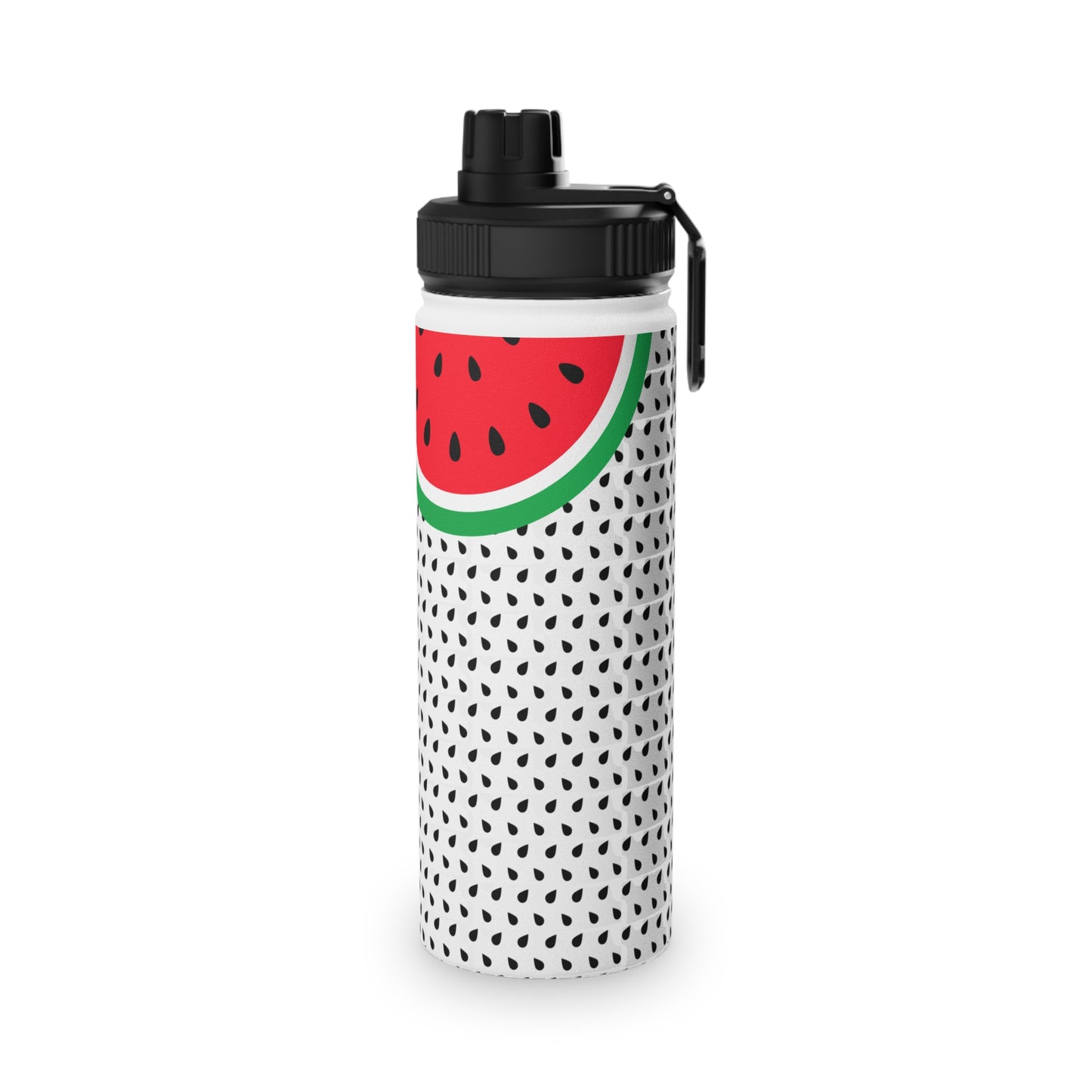 Watermelon Stylish Stainless Steel Water Bottle with Sports Lid