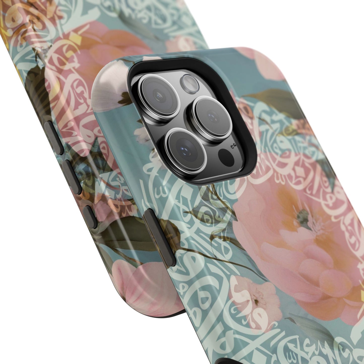 Arabic Floral Design  - Iphone Magnetic Tough Cases