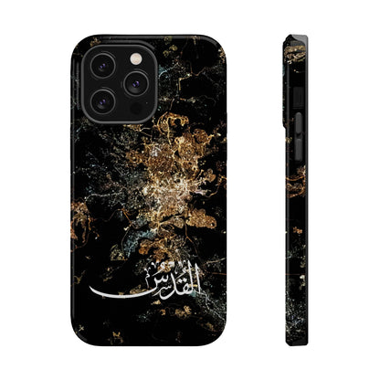 Jerusalem from Space - City of Barakah - Iphone Magnetic Tough Cases