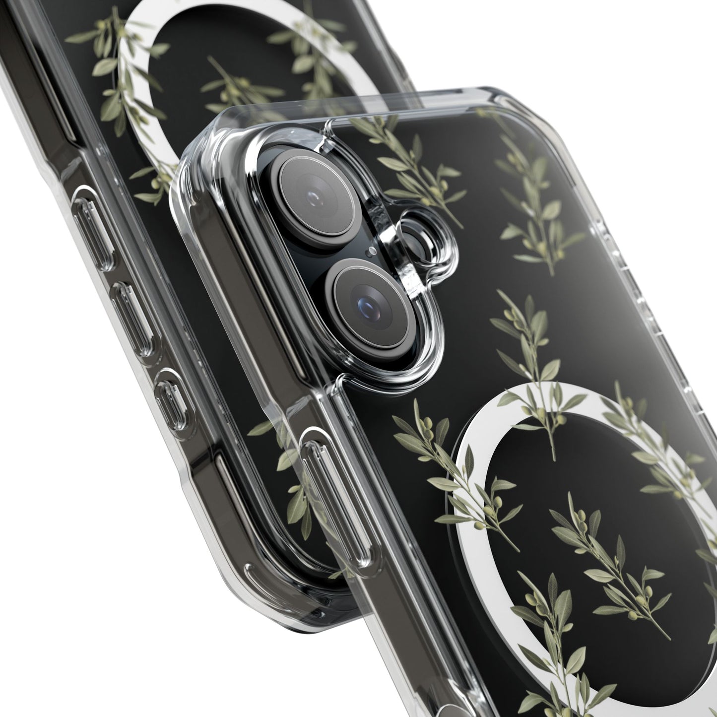 Olive Branch  MagSafe Clear Phone Case